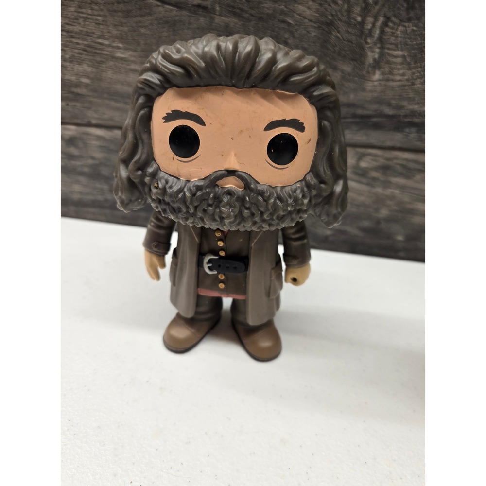 Funko Pop‎ Harry Potter Rubeus Hagrid Vinyl Figure 07 Brown Coat Loose No Box
